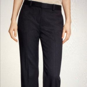Brooks Brothers Red Fleece Wool Pinstripe Slacks